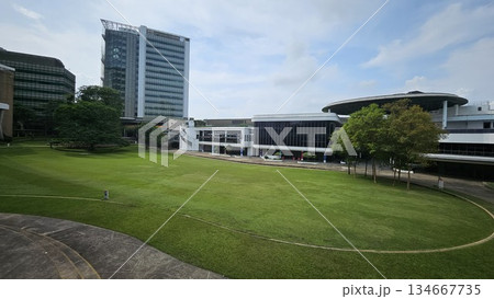 this is NUS University Town, welcoming visitors and building around them this is NUS University Town, welcoming visitors and building around them 134667735