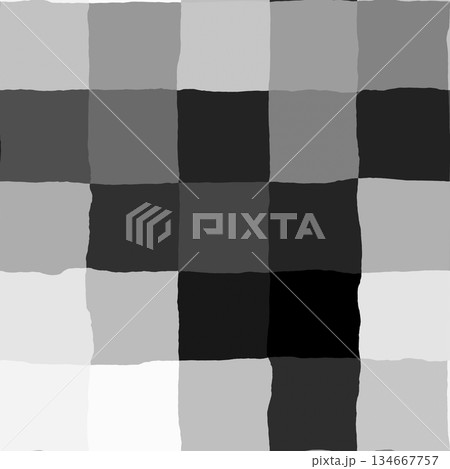 Seamless pattern. Soft abstract geometric pattern. 134667757