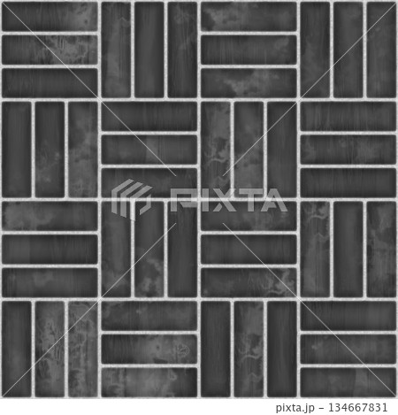 Texture of stone tiles. Grunge filter. High resolution photo filter. 134667831