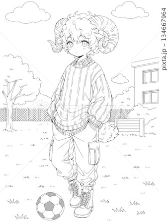 羊の男の子 羊の男の子 134667964