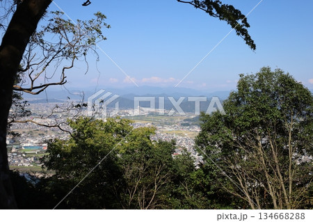 金華山からの景色【岐阜県・岐阜城】 134668288