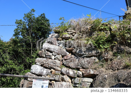 岐阜城、石垣【岐阜県】 岐阜城、石垣【岐阜県】 134668335