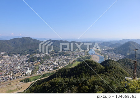 金華山からの景色【岐阜県・岐阜城】 金華山からの景色【岐阜県・岐阜城】 134668363