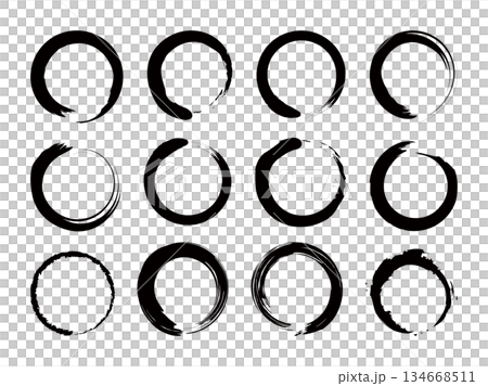 Various round decoration set 1 134668511