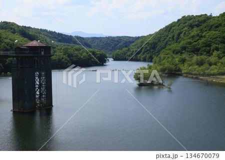 えにわ盤尻 えにわ湖 漁川ダム えにわ盤尻 えにわ湖 漁川ダム 134670079