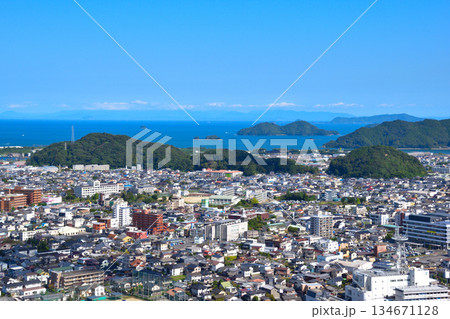 佐伯城より豊後水道 134671128