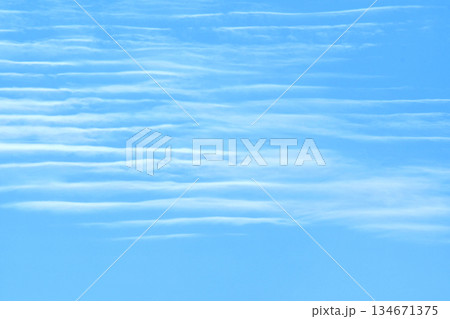 波状雲の天使の階段（ fix撮影 ) 134671375