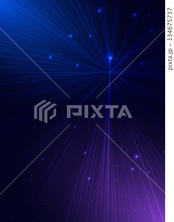 Abstract background glowing lines blue light effect. 134675737