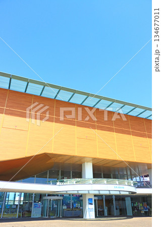 愛知県蒲郡市、生命の海科学館の風景 134677011