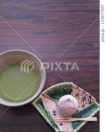 抹茶と饅頭 抹茶と饅頭 134677087