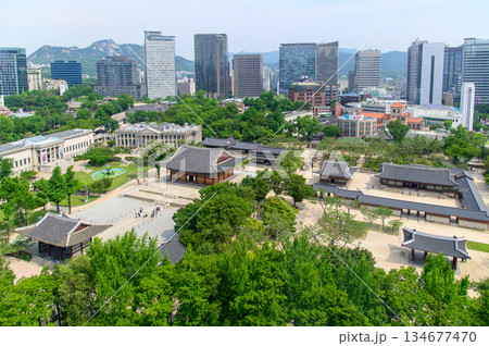 ソウルの美しい街並み風景 134677470