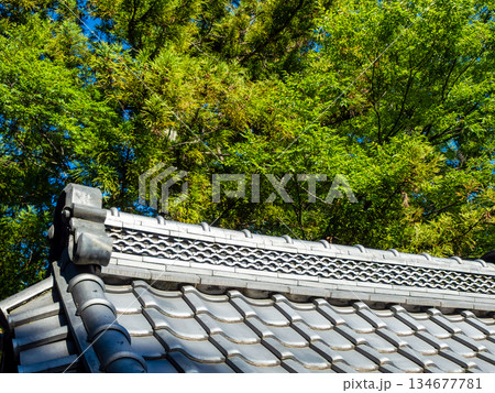 趣ある重厚な瓦屋根 趣ある重厚な瓦屋根 134677781