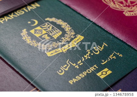 Pakistanian International Citizen Passport for global business 134678958