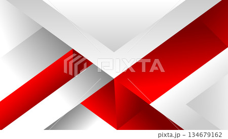 Modern Red Gray White Abstract Geometric Background with Diagonal Shapes and Clean Corporate Style Modern Red Gray White Abstract Geometric Background with Diagonal Shapes and Clean Corporate Style 134679162
