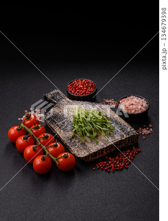 Fresh green sprouts of pea microgreens for a healthy detox meal. Sprout pea microgreens Fresh green sprouts of pea microgreens for a healthy detox meal. Sprout pea microgreens 134679398
