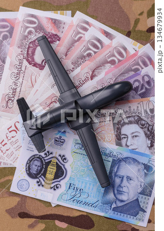 British drone unmanned autonomous technology of strikes on the enemy, Britain defense 134679934