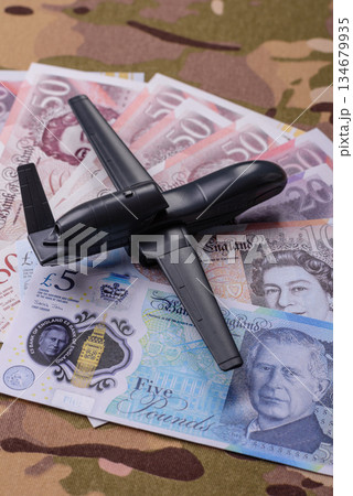 British drone unmanned autonomous technology of strikes on the enemy, Britain defense 134679935