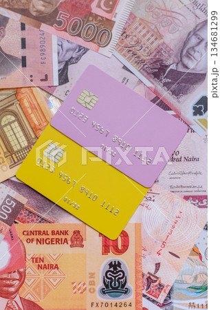 A credit card for contactless cashless payments via a terminal or online. A credit card 134681299