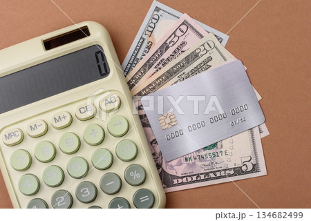 Calculator, money and expense calculations, tax form completion. Calculator, expense calculations Calculator, money and expense calculations, tax form completion. Calculator, expense calculations 134682499