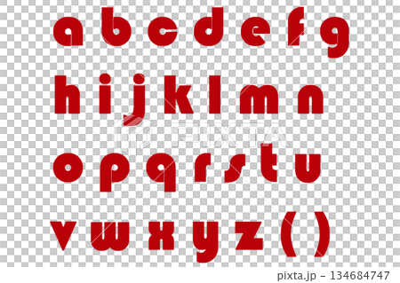字母 4 小寫 Crimson 字母 4 小寫 Crimson 134684747