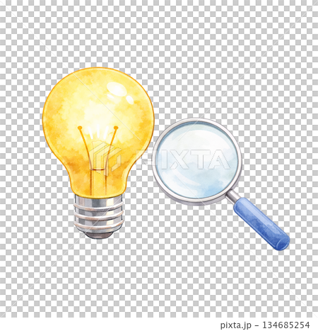 圖示展現了對各種想法的思考與分析 134685254