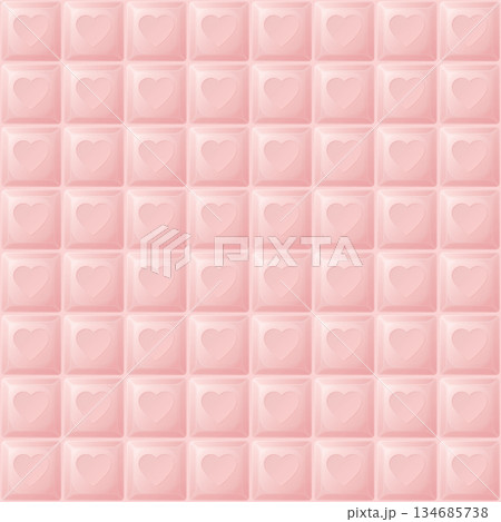 Sweetmeat bar strawberry flavor with heart shaped seamless pattern background graphic illustration. Sweetmeat bar strawberry flavor with heart shaped seamless pattern background graphic illustration. 134685738