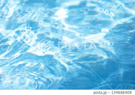 水面模様がつくる夏色のイメージ 水面模様がつくる夏色のイメージ 134686409
