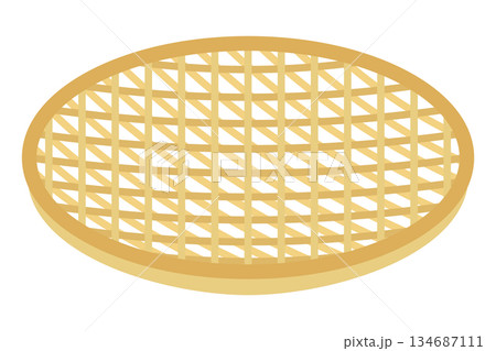 竹ざるのイラスト 134687111