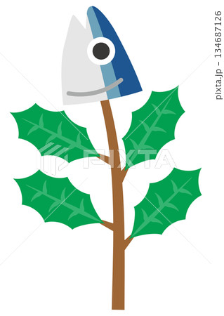 柊鰯のイラスト 134687126