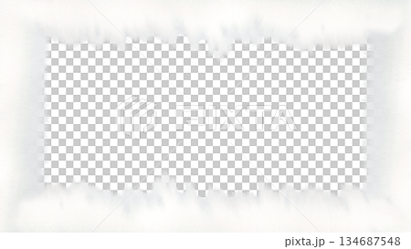 Fluffy white cloud frame isolated on a white background. Watercolor background template for wedding decor, birthday party design Fluffy white cloud frame isolated on a white background. Watercolor background template for wedding decor, birthday party design 134687548