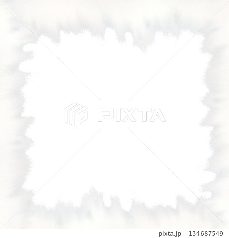 Fluffy white cloud frame isolated on a grey background. Watercolor background template for wedding decor, birthday party design Fluffy white cloud frame isolated on a grey background. Watercolor background template for wedding decor, birthday party design 134687549