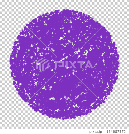 蠟筆手繪圓圈 134687572