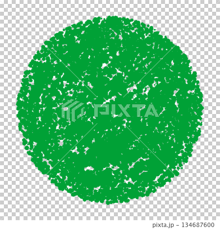 蠟筆手繪圓圈 蠟筆手繪圓圈 134687600