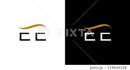 Modern and luxury EE letter logo design Modern and luxury EE letter logo design 134688298