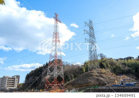 鉄塔建て替え工事 鉄塔建て替え工事 134689491