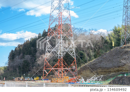鉄塔建て替え工事 鉄塔建て替え工事 134689492
