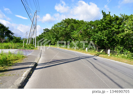 北海道道465号金山幾寅停車場線かなやま湖周辺の風景(2023年夏) 北海道道465号金山幾寅停車場線かなやま湖周辺の風景(2023年夏) 134690705