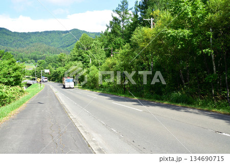 北海道道465号金山幾寅停車場線かなやま湖周辺の風景(2023年夏) 北海道道465号金山幾寅停車場線かなやま湖周辺の風景(2023年夏) 134690715