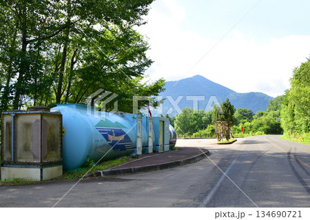 北海道道465号金山幾寅停車場線かなやま湖周辺の風景(2023年夏) 北海道道465号金山幾寅停車場線かなやま湖周辺の風景(2023年夏) 134690721