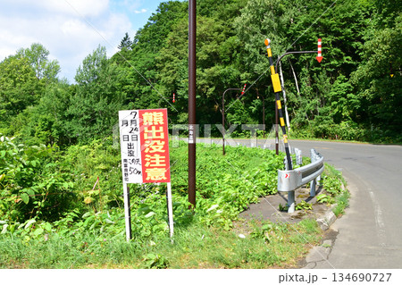 北海道道465号金山幾寅停車場線かなやま湖周辺の風景(2023年夏) 北海道道465号金山幾寅停車場線かなやま湖周辺の風景(2023年夏) 134690727