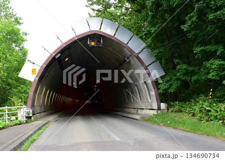 北海道道465号金山幾寅停車場線かなやま湖周辺の風景(2023年夏) 北海道道465号金山幾寅停車場線かなやま湖周辺の風景(2023年夏) 134690734