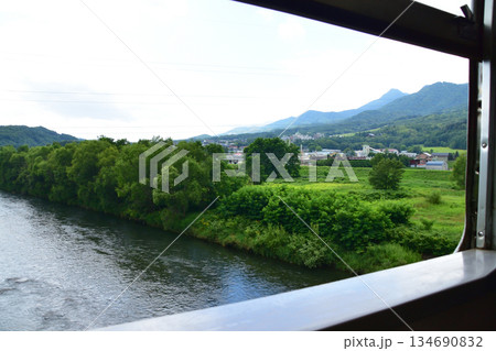 JR北海道根室本線、富良野駅から上芦別駅までの風景(2023年夏) JR北海道根室本線、富良野駅から上芦別駅までの風景(2023年夏) 134690832