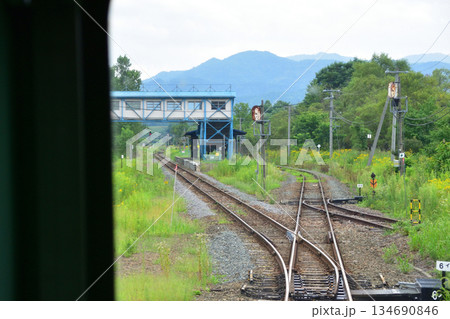 JR北海道根室本線、富良野駅から上芦別駅までの風景(2023年夏) JR北海道根室本線、富良野駅から上芦別駅までの風景(2023年夏) 134690846