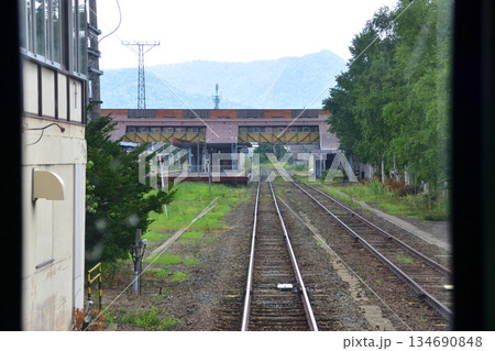 JR北海道根室本線、富良野駅から上芦別駅までの風景(2023年夏) 134690848