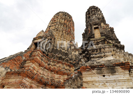 タイ　アユタヤ　ワット・チャイ・ワッタナーラーム 134690890