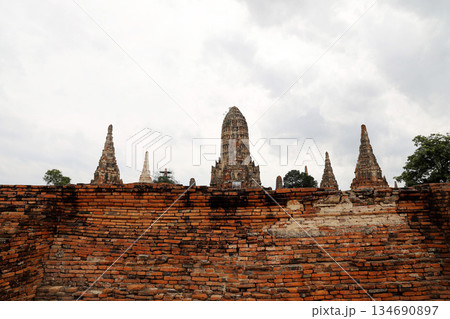 タイ　アユタヤ　ワット・チャイ・ワッタナーラーム 134690897