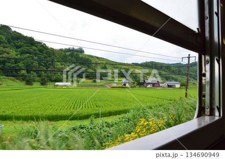 JR北海道根室本線、上芦別駅から平岸駅までの風景(2023年夏) JR北海道根室本線、上芦別駅から平岸駅までの風景(2023年夏) 134690949