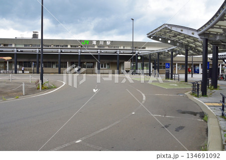 JR北海道滝川駅と周辺の風景(2023年夏) 134691092