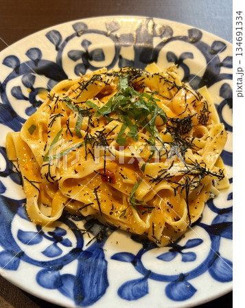 おいしいウニパスタ 134691334