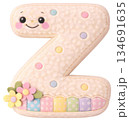 Cute Plush Alphabet Lowercase Soft Cushion Texture a z 134691635